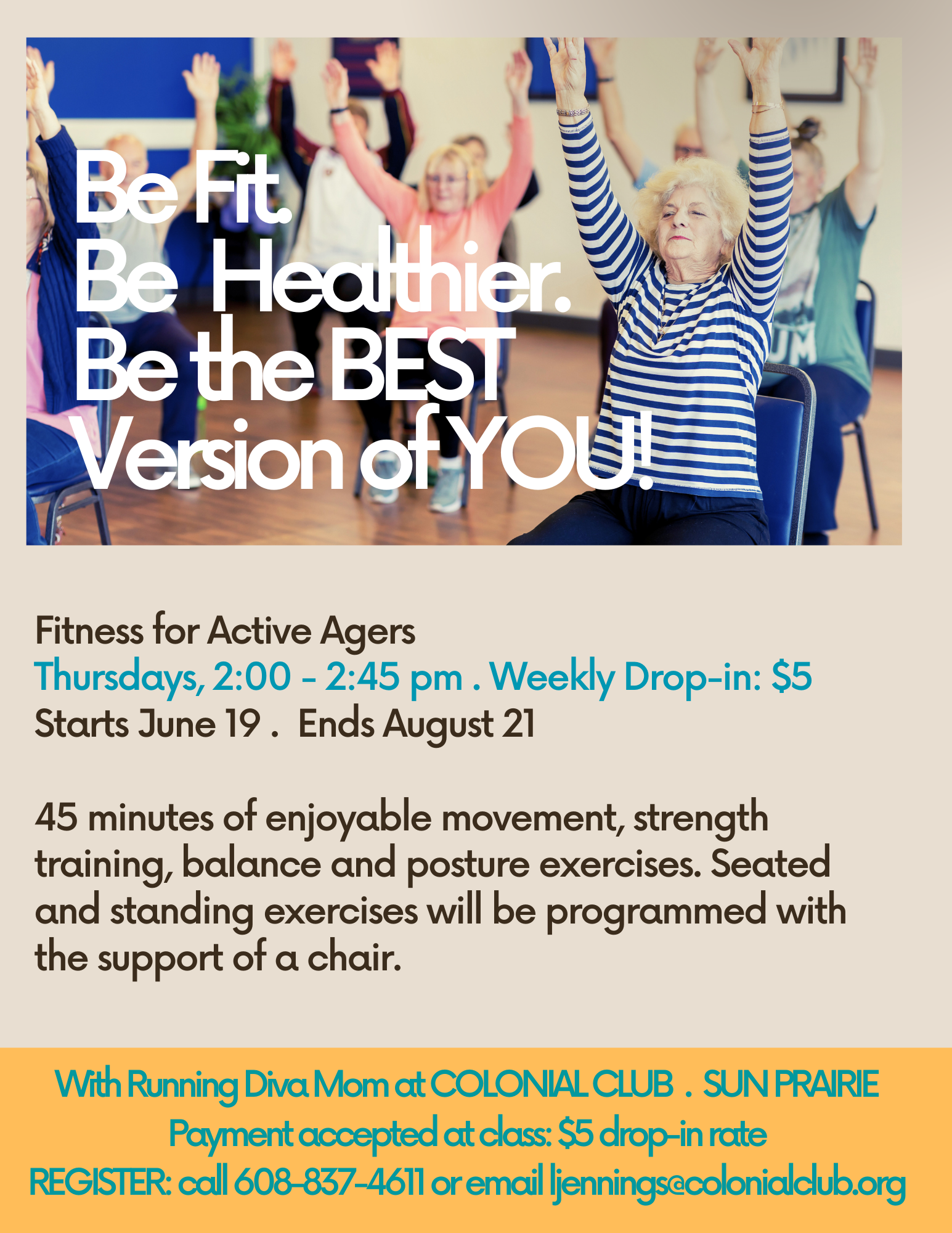 Fitness for Active Agers - Colonial Club